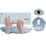 Cloud Mouse Pad with Wrist Support 