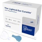 Bionix - Lighted InfantScoop Ear Curette Tool, Earwax Removal Tool, Helps Remove Wax Buildup, Safe Earwax Removal, Convenient & Easy-to-Use, Ideal for Healthcare Providers, Single-Use (52 Piece Set)