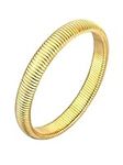 TenrSteel 10mm Gold Stretch Bracele