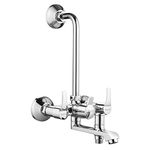Ruhe® Euphoria Wall Mixer 3 in 1 Faucet/Tap with Chrome Finish for attaching Hand Showers & Over Head Showers