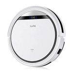 ILIFE V3S Pro Robotic Vacuum Cleaner, Powerful Suction, Daily Schedule Cleaning, Ideal for Hard Floor, Hairs and Low Pile Carpet, White