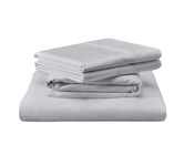 TEMPUR Luxe Egyptian Cotton Sheet Set Silver Mist - King