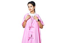 HOSPITAL FURNISHING Patient gown Free Size | Closure Type: Dori and Chutputi Side: Inner+Outer | (Unisex)