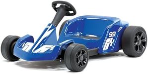 ReadyGO 12V Asphalt Racer Go Kart, Battery Powered Ride-on, High Speed Mode (5 MPH) - Blue