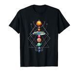 Space Galaxy Planets Universe Flat Solar System T-Shirt