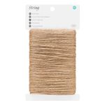 KINGLAKE 50m Garden Twine String, 2mm Brown Jute Twine String for Crafts, Gardening, Gift Wrapping, Packing, Christmas Decoration