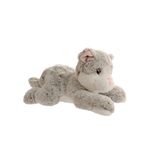 Apricot Lamb Toys Plush Gray Lying Cat Stuffed Animal Soft Cuddly Perfect for Child (Gray Cat, 10 Inches)