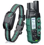 Dog Training Collar with 3300Ft Remote Range, 3 Training Modes Sound/Vibration/Strong Vibration, Security Lock IP67 Waterproof & Rechargeable, Anti Barking Collar for Large Medium Small Dogs