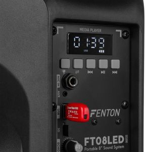 Fenton 15-Inch Bluetooth PA Speaker – Portable Wireless Audio System