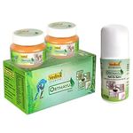 Vediva Orthayu Ayurvedic Balm 100grams, Pack of 2 with Roll on 50ml Combo | Heals Back Pain, Muscle, Knee Pain, Headache