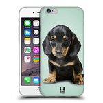 Head Case Designs Sitting Dachshund Puppy Popular Dog Breeds Soft Gel Case Compatible With Apple iPhone 6 / iPhone 6s