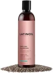 LATINOIL - Chia Repair Shampoo for Color Treated Hair with Chia Seed Oil, Sulfate Free with Antioxidants and Omega 3-6-9, Cleansing & Repairing Hair Shampoo, 250 mL