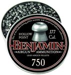 Benjamin 750-Count 0.177-Caliber Hollow Point Pellets