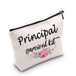 TSOTMO School Principal Gift Assistant Principal Gift Principal survival kit Cosmetic Bags Gift Thank You President Teacher Graduation Gift Principal Retirement Gift (C.Principal)