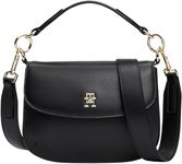 Tommy Hilfiger Women's Chic Crossbody Bag with Handle, Black (Black), One Size