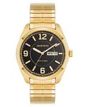 Armitron Men's Day-Date Function Expansion Band Watch, 20-4591, Gold/Black, Japanese