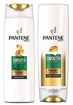 Pantene Pro-V Smooth & Sleek Shampoo & Conditioner Set, 500ml and 350ml