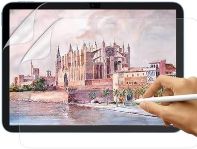SUEEWE [2 Piezas] Protector Pantalla Mate para 10,9" 2022 iPad 10ª Generación, Antirreflejo PET Protector Pelicula de Feel Like Efecto Papel para Dibujar y Escribir