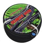 Aurssa 1/2" 100ft Soaker Garden Hose|100 FT Soaker Hose Heavy Duty Water Hose Perfect for Garden, Vegetable, Lawn, and Plants