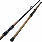 Okuma Longitude Surf Graphite Rods (Large, Black/Blue/Silver)