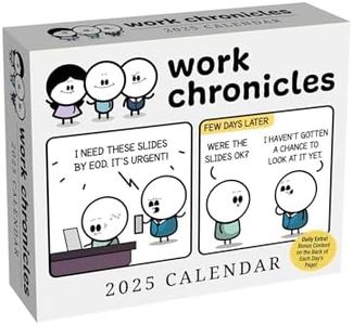 Work Chronicles 2025 Day-To-Day Calendar