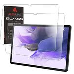 TECHGEAR 2 Pack Galaxy Tab S10 Plus, S9 Plus & S8 Plus 12.4" (SM-X820 X826, SM-X810 X816, SM-X800 X806) Tempered Glass Screen Protectors [HD Clarity] [No-Bubble] For Samsung Galaxy Tab S10+ S9+ S8+