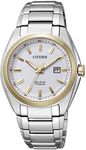 Citizen Womens Analogue Eco-Drive Watch with Titanium Strap EW2214-52A