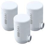 IVO Replacement Filters – Water Filtration System for Standard Faucets (Value Pack of 3 lasts for 12 months) – 4-Stage Filtration with NSF-Approved Technology – Removes Contaminants down to 0.1 Micron, Retains Healthy Minerals