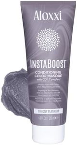 ALOXXI InstaBoost Conditioning Color Mask in Strictly Platinum, Deposits Platinum Color and Deeply Conditions Hair, 6.8 Fl Oz