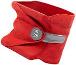 trtl Travel Pillow for Neck Support- Super Soft Neck Pillow with Shoulder Support and Cozy Cushioning - Lightweight and Easy to Carry - Machine Washable - Red