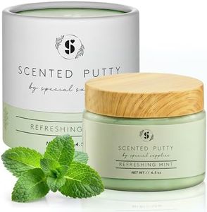 Special Supplies Scented Therapy Putty Dough - Infused with Pure Essential Oils for Aromatherapy and Meditation- Relaxation Gifts for Kids and Adults - Non-Stick (Refreshing Mint (4.5 oz))