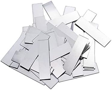 NIONSUPPLY 100pcs 99.6% Pure Nickel Strips Nickel Tapes Nickel Sheet Soldering Tabs for DIY 18650 21700 Lithium Battery Pack Li-Po Battery Connector Tab Battery Cell Spot Welding Welder (0.15X8X25MM)