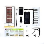 Fret Zealot, LED Guitar Learning Accessory, EASIEST and BEST Method to Learn To Play a Guitar for All Levels, Fits All FULL SIZE Guitars, IOS & Android App included (Tenor Ukulele)