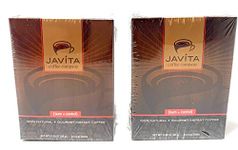 Javita (burn + control) Gourmet Instant Coffee for Weight Loss (Basic Kit - 2 boxes), 3.8 OZ each