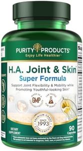 Purity Products H.A. Joint and Skin Super Formula Biocell Collagen w/ Hyaluronic Acid Supports Healthy Joint Flexibility, Healthy Synovial Fluid, and Joint Lubrication - 5-Loxin - 90 Capsules (1)