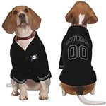 custom dog baseball jerseys (Black-
