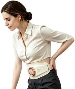 Divmceknyy Abdominal Vibration Belt for Home Lifestyle White | Abdominal Vibration Belt for Home Lifestyle