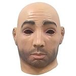 Realistic Human Latex Mask Head Hal
