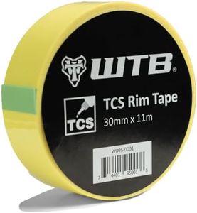 WTB Tubeless Rim Tape 30mm x 11m Roll – High-Performance, Durable Tubeless Tape for 25mm Internal Rims – Airtight Seal, Easy Application for Mountain Bikes, Compatible with All Tubeless Rims