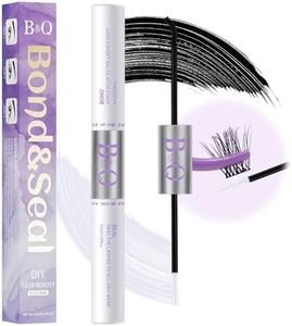 B&Q Lash Bond and Seal, Waterproof Latex-Free Lash Glue for Clusters, 10ml