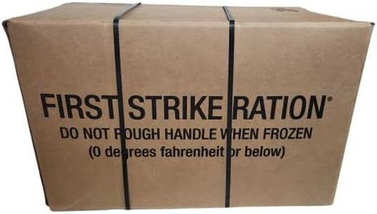 Ameriqual First Strike Ration MRE Insp/Test Date 06/2020 One Ration = 3 Meals 9 Rations in One Case