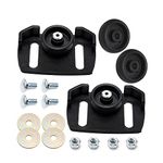 UOIENRT 490-241-0038 Universal Roller Wheel Skid Slide Shoes Replacement for MTD MTD Pro Troy-Bilt Yard Man Snow Blower (2 Pack)