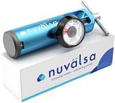 Nuvälsa Ozone Therapy Low Flow Oxygen Regulator – Easy to Use – Works with Ozone Generators – Compatible with Oxygen Cylinders up to 3,000 PSI – T-Handle Connection – CGA 870