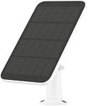 Noorio 2.6W/5V Portable Solar Panel for Security Camera Outdoor Wireless, Solar Battery Charger with 10ft Cable and Adjustable Bracket, IP65 Waterproof