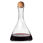 Krosno Wine Carafe Red Wine Decanter | 33.8 oz | Avant-garde Collection | Perfect for Home, Restaurants and Parties | Lead-Free Crystal Glass