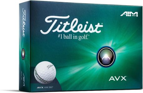 Titleist AVX Golf Balls, 12-Pack – White