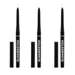 Avon Glimmerstick Eyeliner Trio - Blackest Black, Soft-Glide Formula, Bold and Intense Colour, Waterproof, Smudge-Proof Colour That Lasts All-Day, Cruelty Free