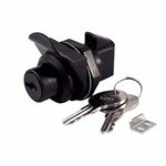 Hanperal Push Button Latch,93-303 Series Plastic Push to Close Latch for Boat/Motorcycle Glovebox Lock