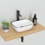 J-FAMILY 14.5'' x 10'' Bathroom Sma