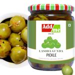 Add me Rajasthani lasoda gunda pickle 500gm | lasoda ka achar, lasoda pickle, gunda pickle, lasode ka achar in Glass Jar.